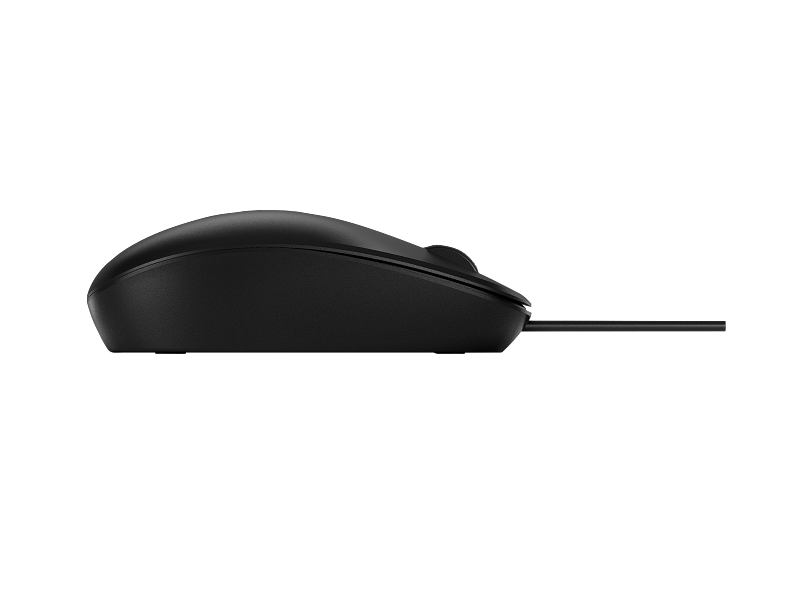 Ratón con cable HP 125 - Perfil derecho