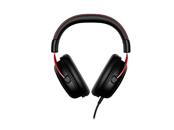 Series 3 of 5 HyperX Gaming Headsets, HyperX Cloud II - Gaming Headset - Black-Red