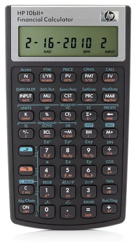 HP 10BII English Calculator