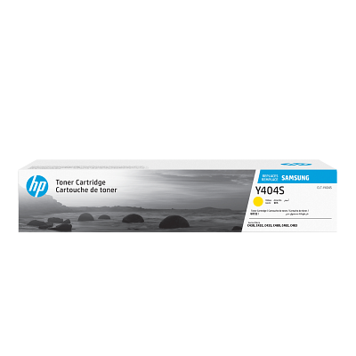 HP Samsung HP CLT-Y404S Laser Toner Cartridge - Yellow Pack - 1000 Pages