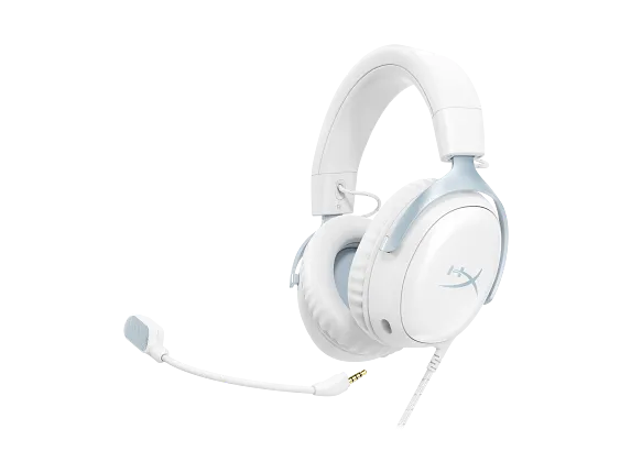 HyperX Cloud III - Gaming Headset (White/Blue)