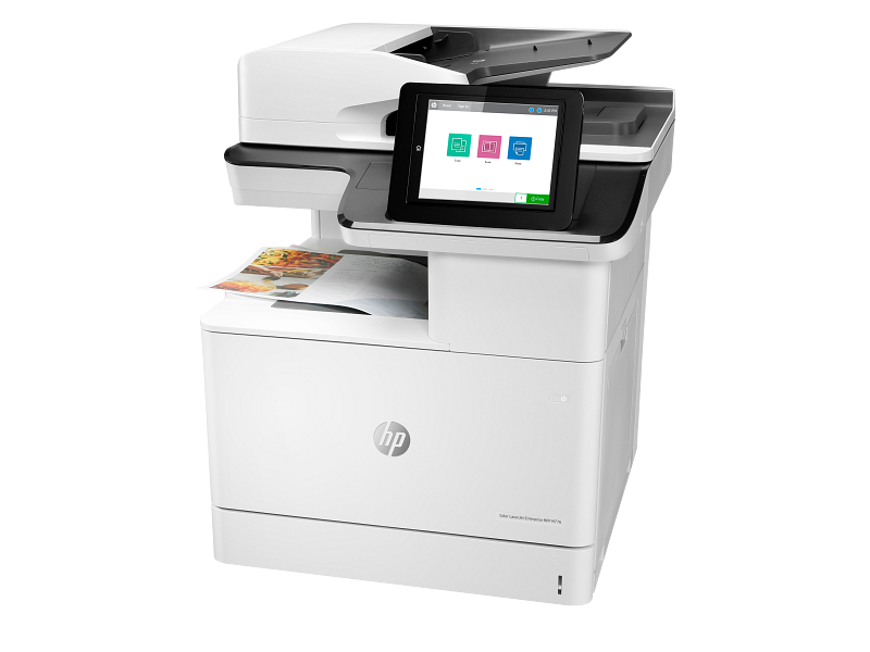 HP Color LaserJet Enterprise MFP M776dn_Product__Product Only_Left facing