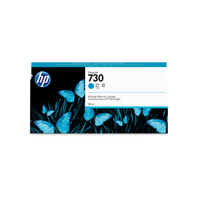 HP 730 300-ml Cyan DesignJet Ink Cartridge
