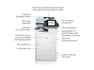 HP Color LaserJet Enterprise Flow MFP M776z - HP® Store