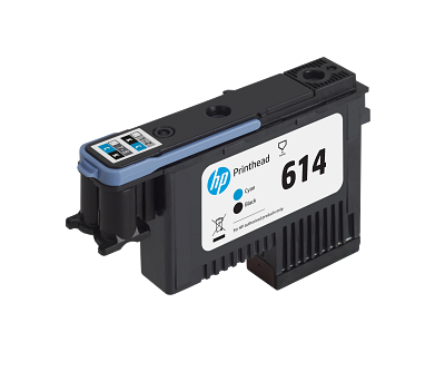 HP 618 Black and Cyan Stitch Stitch Dye Sublimation Printhead