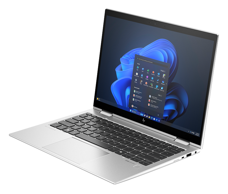 HP-Elite-800-X360-G11-13Inch-NaturalSilver-T-IRcam-FPR-Win11-CoreSet-WhiteBG-FrontLeftOpen