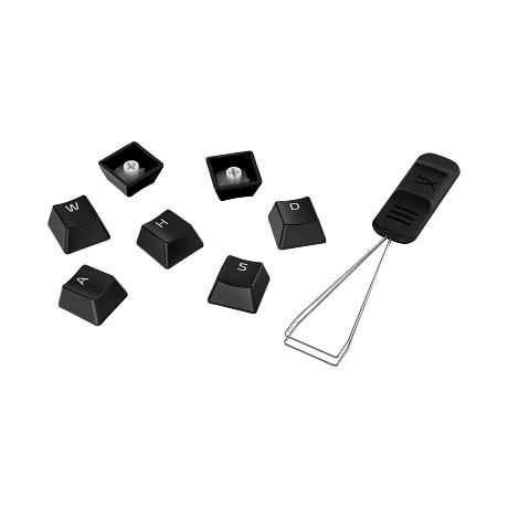 HP 519P1AA HyperX billentyűk, teljes billentyűkészlet – PBT (fekete) USA kiosztás