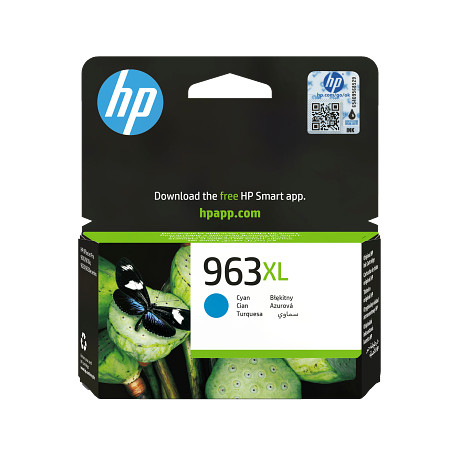 HP 963XL 3JA27AE ciánkék tintapatron eredeti 3JA27AE Officejet Pro 9010 9020 9013 9023 (1600 old.)
