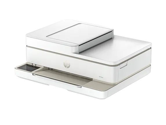 HP Envy 6555e All-in-One Printer with 3 Months of Instant Ink for free with HP+, AI-enabled