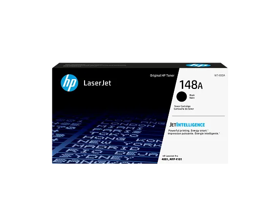 HP 148A Black Original LaserJet Toner Cartridge, W1480A