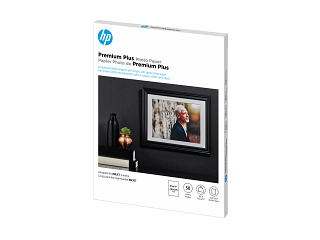 HP Premium Plus Photo Paper, Satin, 80 lb, 8.5 x 11 in. (216 x 279 mm), 50 sheets CR667A - Img_Left_320_240