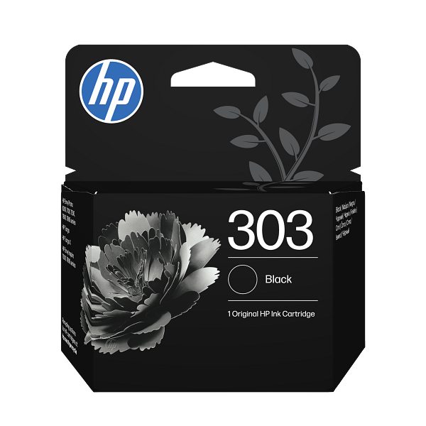 HP 303 Black EMEA Ink Cartridge T6N02AE #LS2