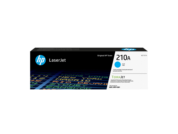 Photos - Ink & Toner Cartridge HP 210A Cyan Original LaserJet Toner Cartridge, W2101A W2101A