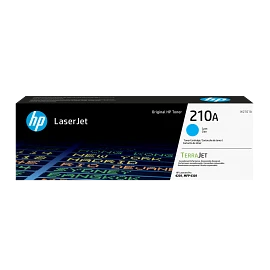 HP 210A Cyan Original LaserJet Toner Cartridge, W2101A