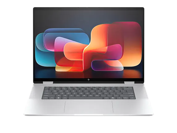 HP Home Laptop PCs, HP Envy x360 2-in-1 Laptop 16, Windows 11 Home, 16", Touch screen, Intel® Core™ Ultra 7, 16GB RAM, 1TB SSD, 2K, Glacier silver