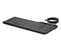 HP 400 Backlit Wired Keyboard