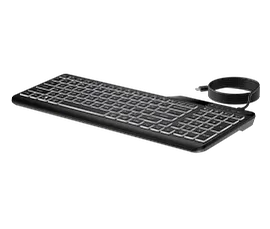 HP 400 Backlit Wired Keyboard
