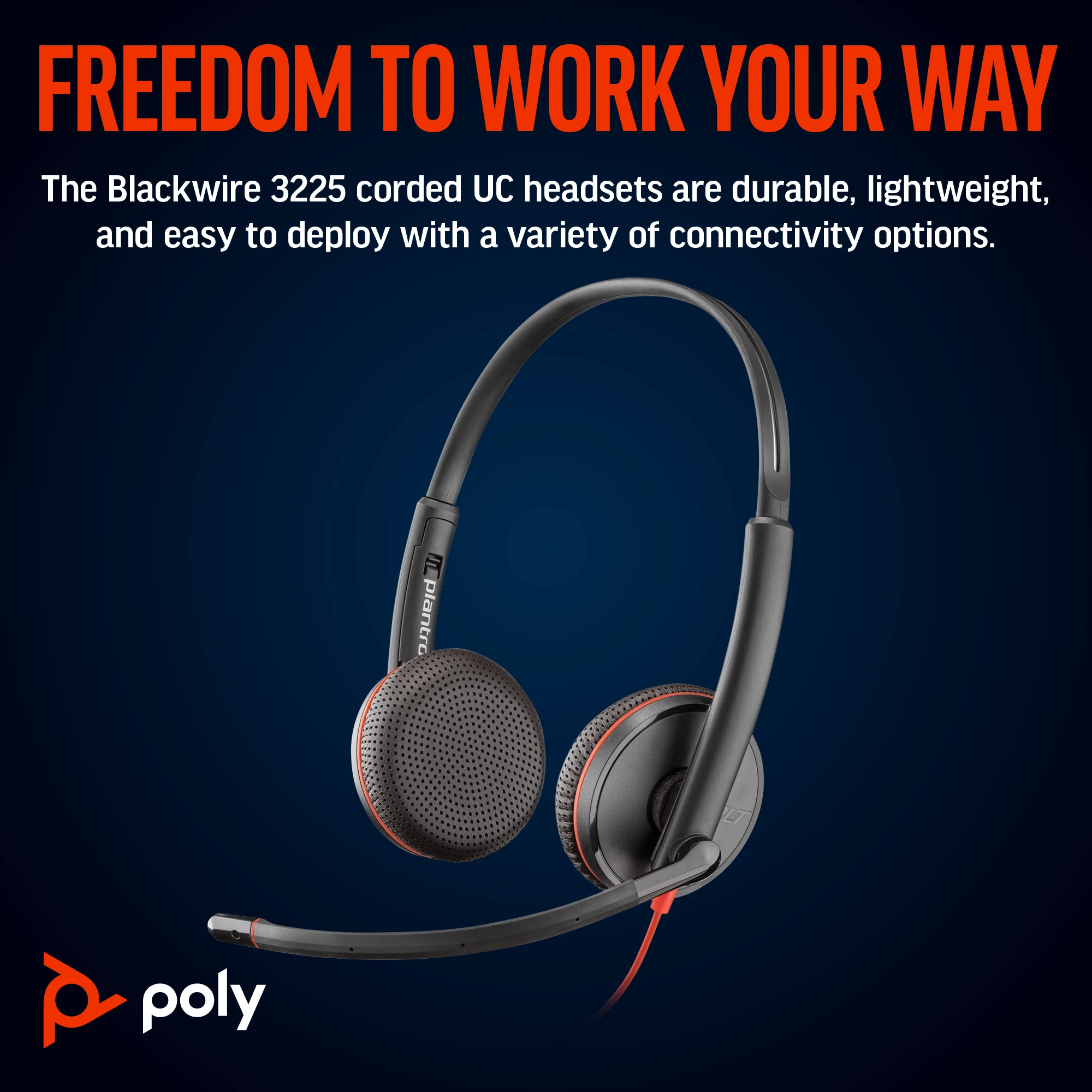 Poly Blackwire 3225 C3225 產品特色