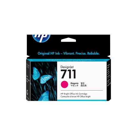 HP 711 CZ131AE bíbor tintapatron eredeti CZ131A T120 T125 T130 T520 T525 T530 29 ml