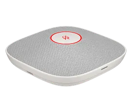 HP Poly Studio A2 White Table Microphone w/ Mounting Plate I/O cables