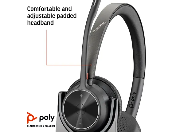 Poly Voyager 4320 UC Stereo USB-A Headset +BT700 USB-A