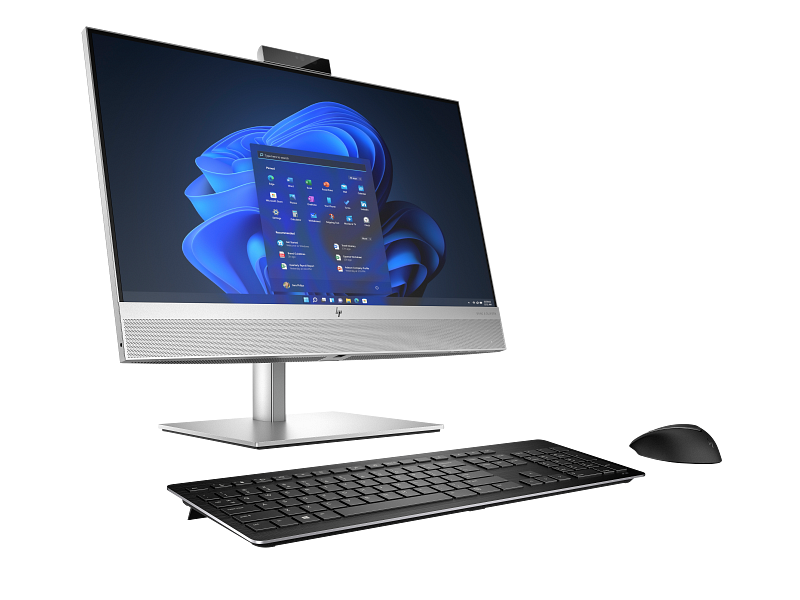 HP EliteOne 840 23.8 inch G9 All-in-One Desktop PC​ NaturalSilver NT IRcam nonODD Win11 KBM CoreSet 