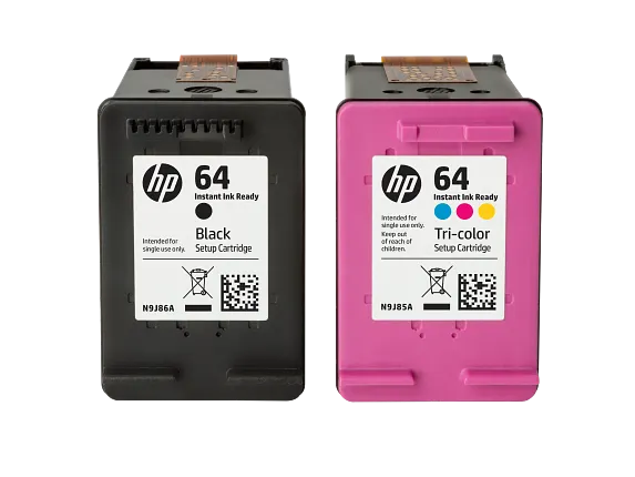 Ink Supplies, HP 64 Black Original Ink Cartridge, N9J90AN#140
