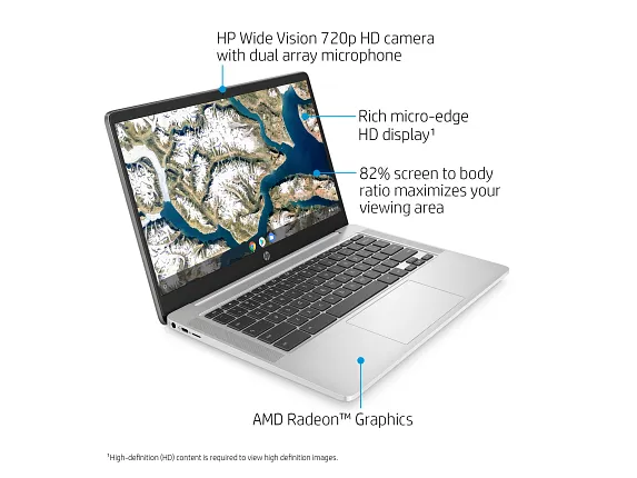 HP Chromebook 14a-nd0010nr, 14