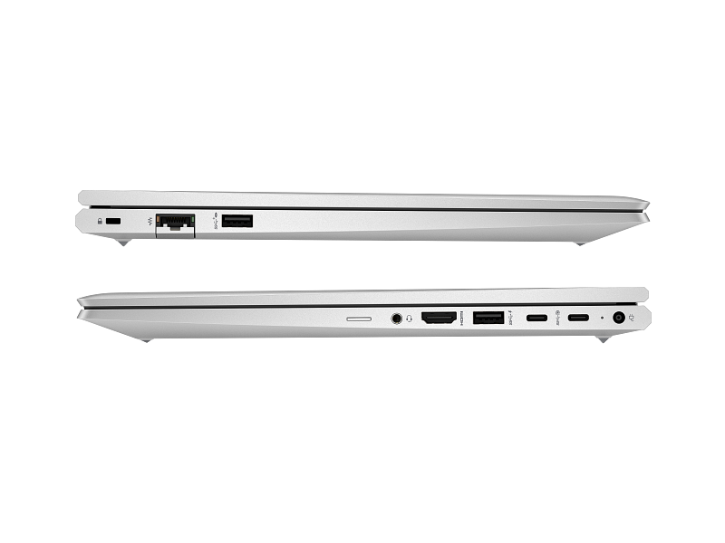 HP ProBook 450 15.6 inch G10 Notebook PC Natural Silver White BG Profile Stacked