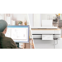 HP 5HB12A DesignJet Studio 24 hüvelykes nyomtató