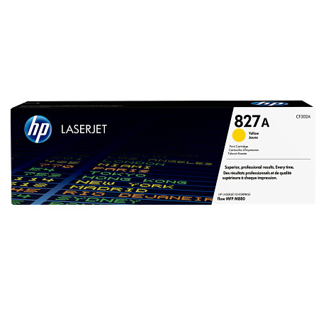 HP 827A CF302A eredeti sárga toner / festékkazetta Color LaserJet M880z (32000 old.)