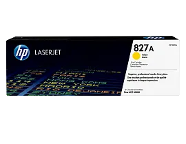 HP 827A Yellow Original LaserJet Toner Cartridge, CF302A