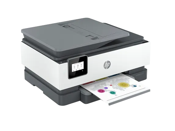 Series 3 of 6 Business Ink Printers, HP OfficeJet 8015e All-in-One Printer with 6 Months of Instant Ink for free with HP+