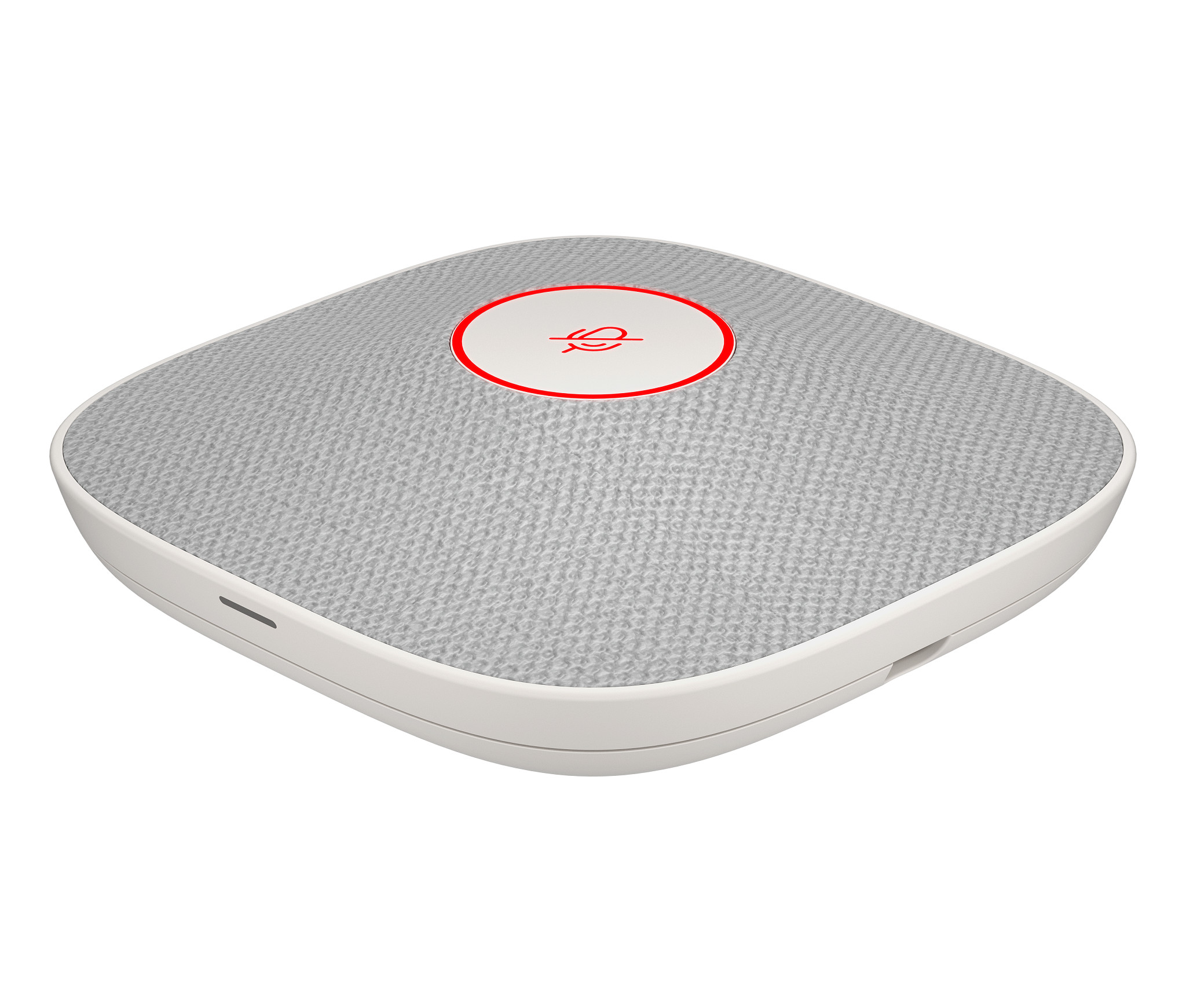 HP Poly Studio A2 White Table Microphone w/ Mounting Plate I/O cables