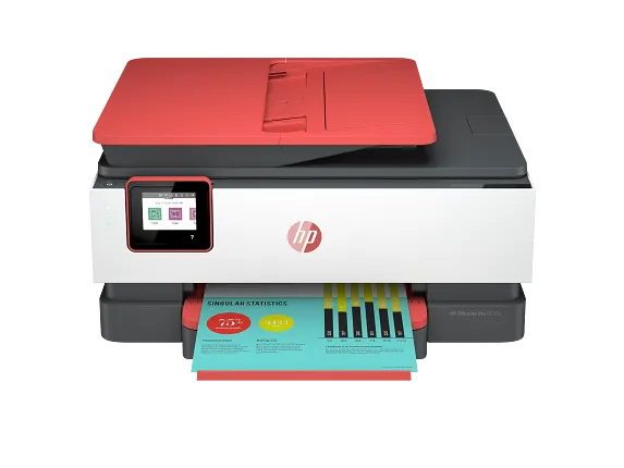 Business Ink Printers, HP OfficeJet Pro 8035e All-in-One Printer w/ bonus 12 months Instant Ink through HP+