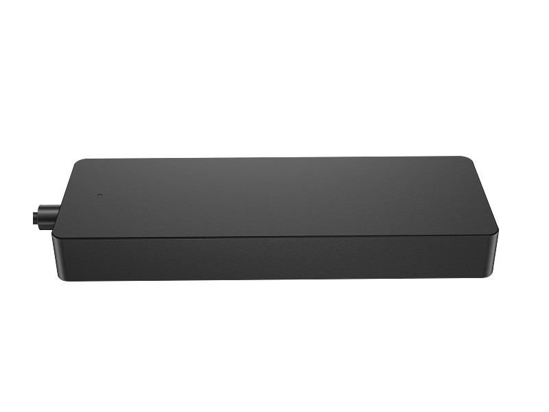HP USB-C Travel Hub G3 BlackC CoreSet TopFront WhiteBG