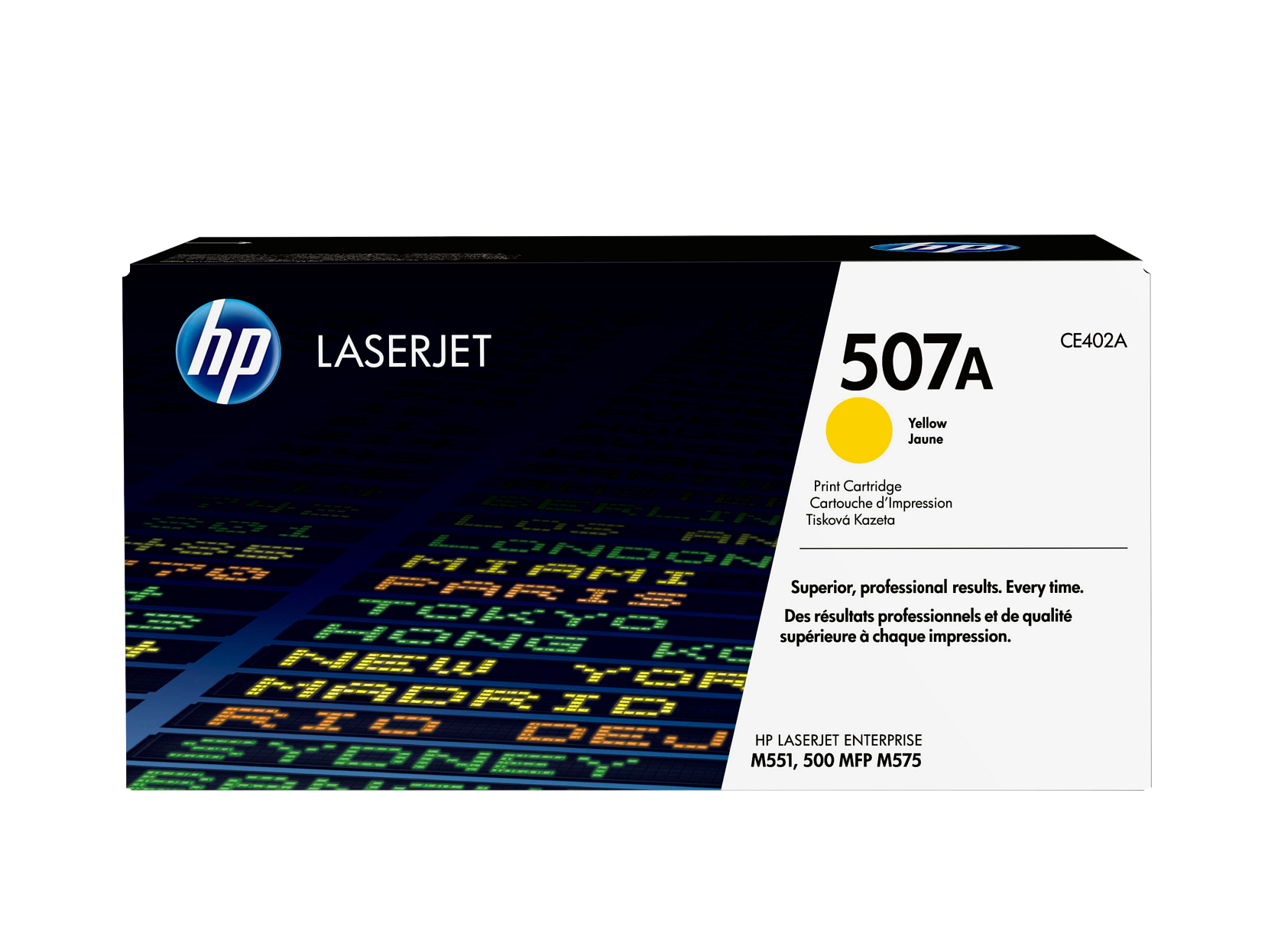 HP 507A Gelb Original LaserJet Tonerkartusche, ~6.000 Seiten, CE402A - Bild 1 von 8