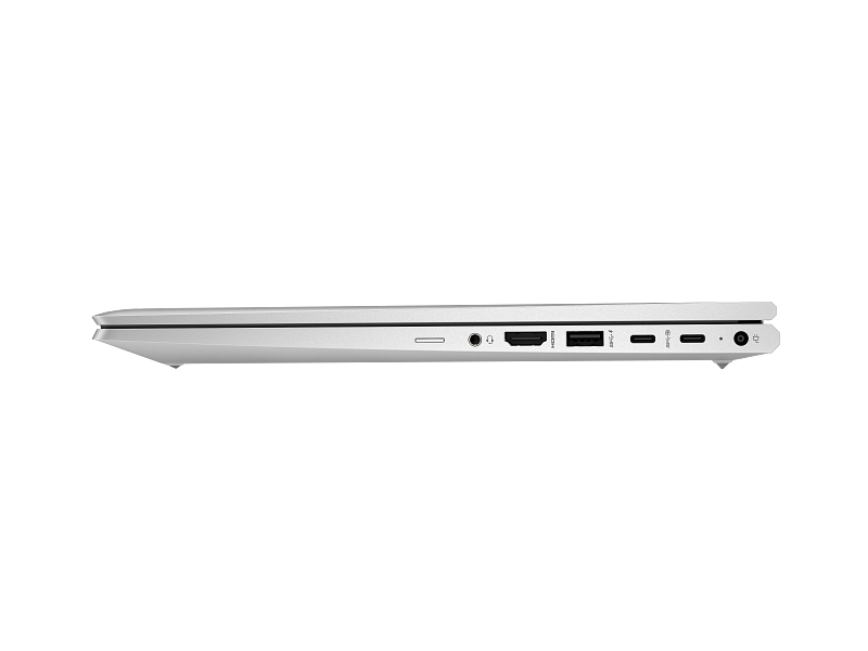HP ProBook 450 15.6 inch G10 Notebook PC Natural Silver White BG Left Profile