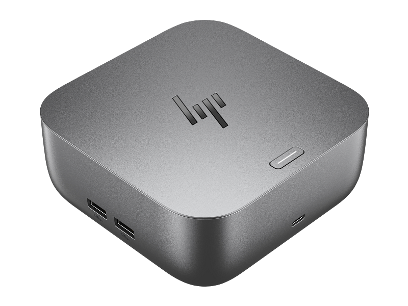 HP-Thunderbolt-4-Ultra-180W-G6-Dock-MeteorSilver-Catalog-VisID-WhiteBG-UpperFrontRight
