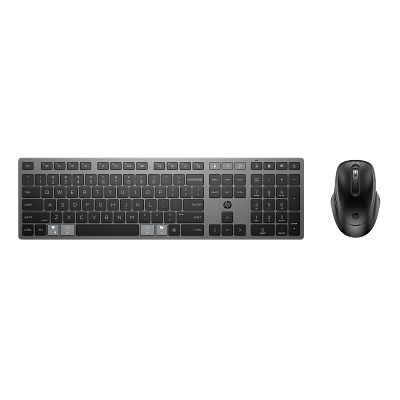 と*ん様 HP オールインワンPCワイヤレスキーボード・マウス付き HP 720 マルチデバイス充電式ワイヤレスキーボードとマウスのコンボ