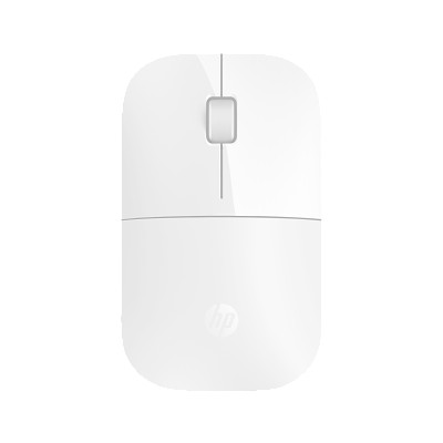 2c16 - HP Wireless Mouse Z3700 Snow White, matte/glossy finish Catalog, Top View