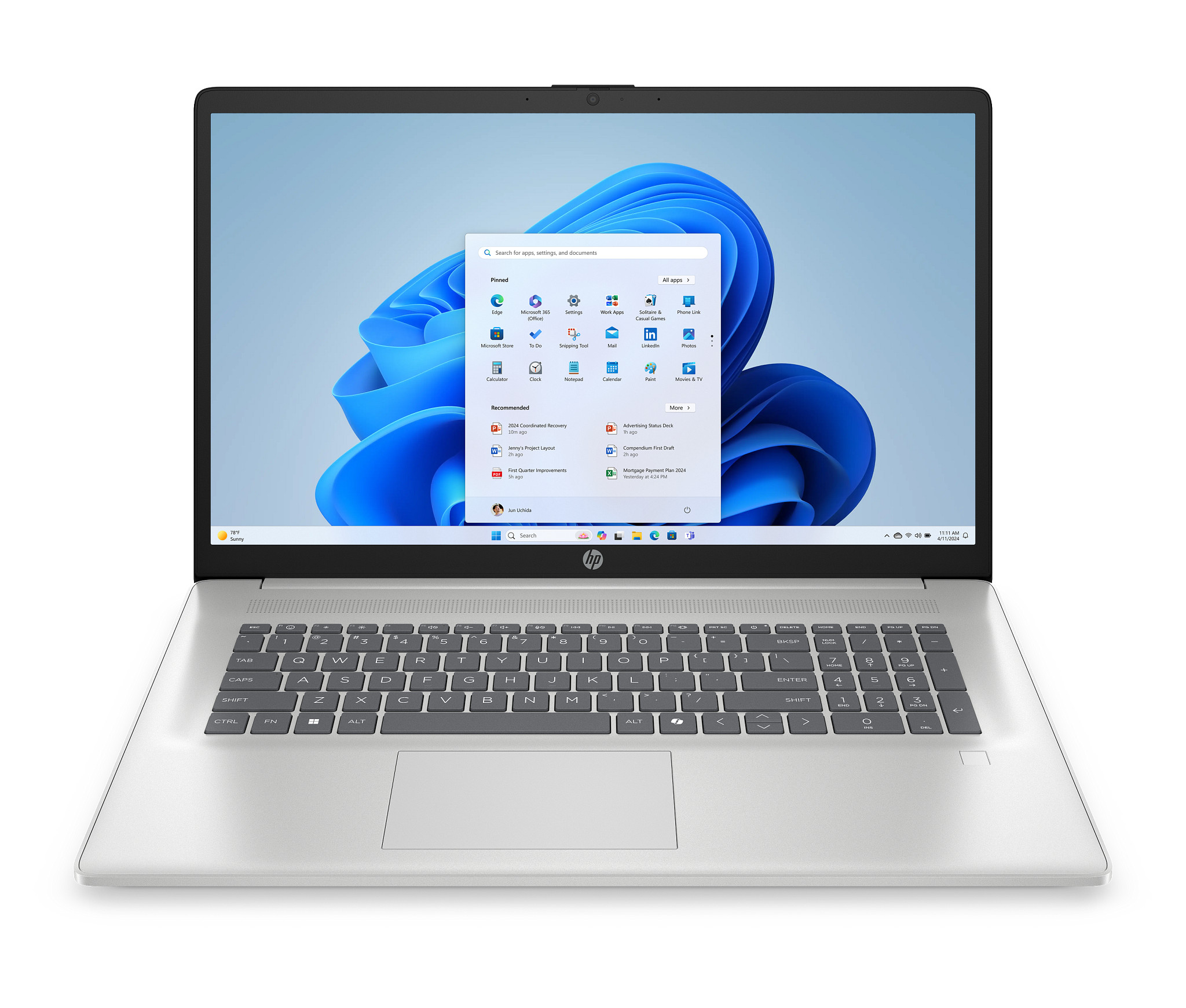 HP Essential Laptop Computer 17.3