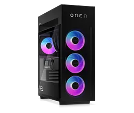 OMEN MAX 45L Gaming DT PC, Windows 11 Pro, AMD Ryzen™ 9, 64GB RAM, 2TB SSD, 2TB SSD, NVIDIA® GeForce RTX™ 5090, Shadow black