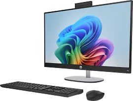 HP All-in-One Desktop Next Gen AI 24-ct2055m PC, Windows 11 Home, 23.8", AMD Ryzen™ AI 5, 16GB RAM, 512GB SSD, FHD, Shell white