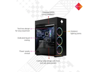OMEN 45L Gaming Desktop, Windows 11 Home, Intel® Core™ i7