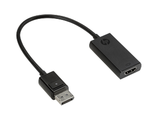 Adaptateur HDMI Vers VGA HP - Noir, Conversion Vidéo HD Pour PC Portable