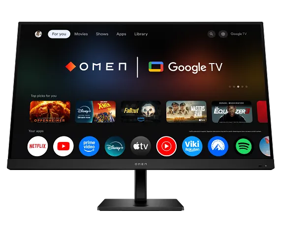 HP Home Monitors, OMEN by HP 31.5 inch UHD 144Hz Smart Gaming Monitor  - OMEN 32x
