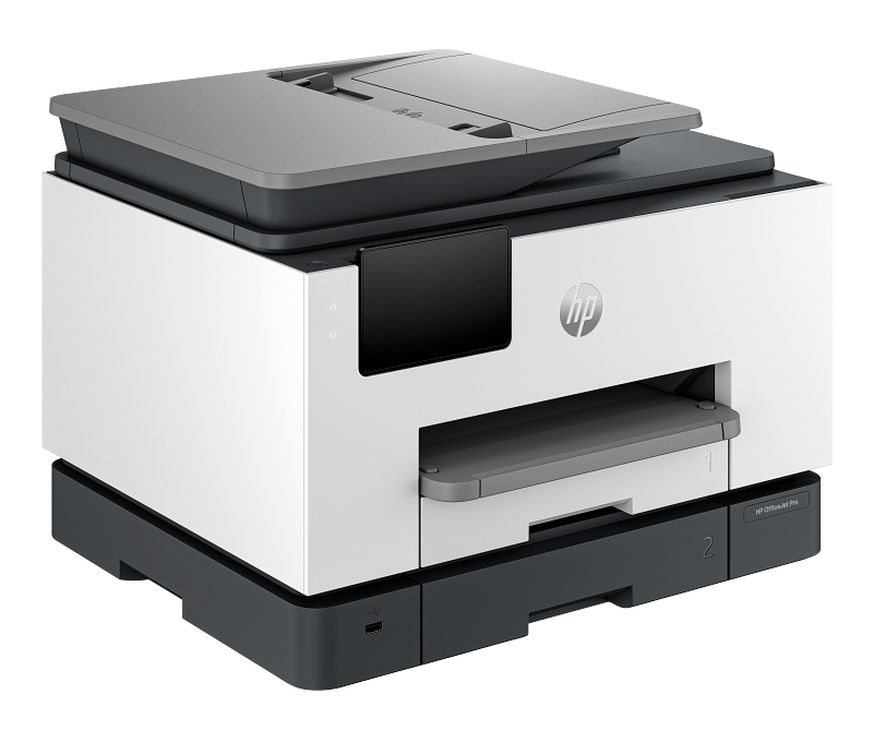 HP OFFICEJET PRO 9130 (25/20) 4.3' ADF 2-SIDED 7 HP OfficeJet Pro Hi Cement Catálogo Cinza BG Frente Direita