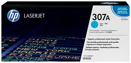 HP 307A Cyan Original LaserJet Toner Cartridge, CE741A