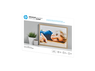 HP Advanced Photo Paper, Glossy, 65 lb, 13 x 19 in. (329 x 483 mm), 20 sheets CR696A - Img_Left_320_240